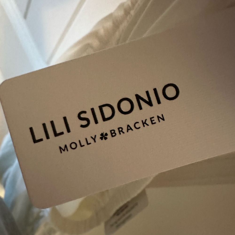 NWT Molly Bracken - Lili Sidonio - White MIDI Skirt